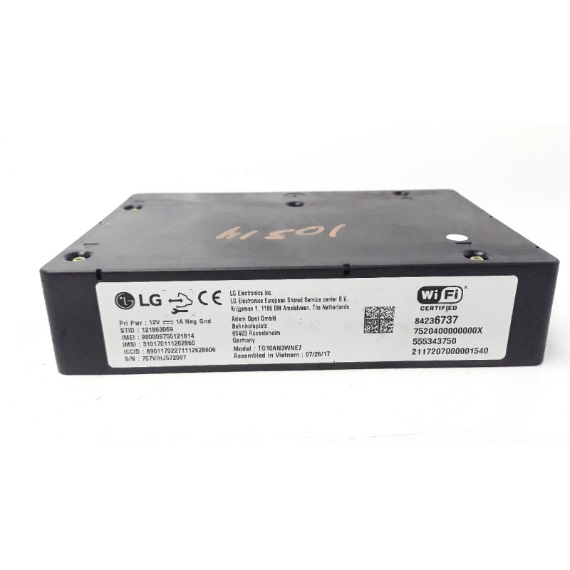 Recambio de modulo electronico para opel corsa e 1.3 16v cdti referencia OEM IAM 84236737  