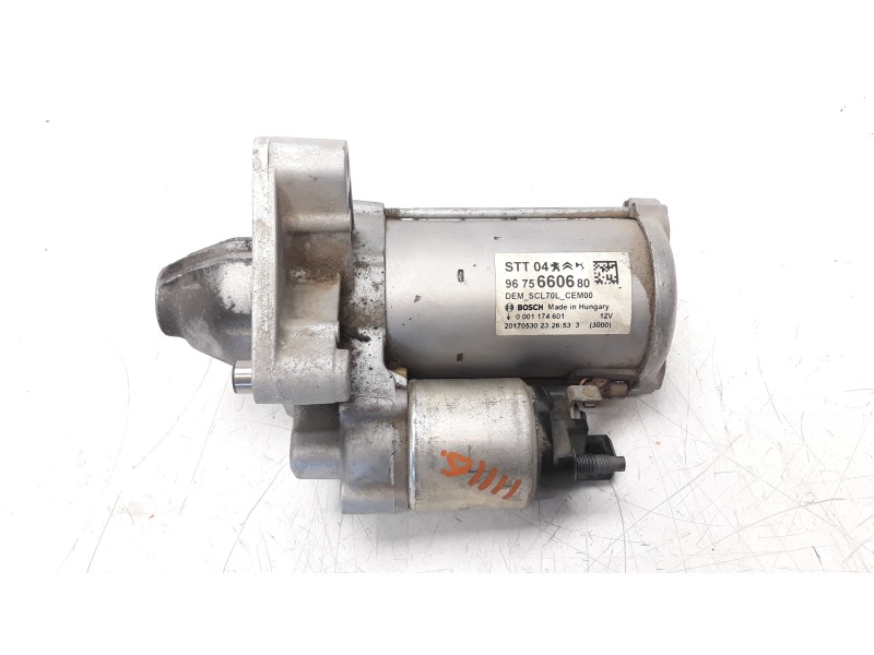 Recambio de motor arranque para peugeot 5008 1.6 blue-hdi fap referencia OEM IAM 9675660680 ARF890501 