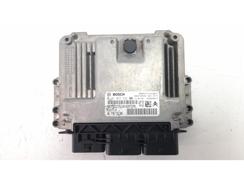 Recambio de centralita motor uce para citroen c3 picasso exclusive referencia OEM IAM 9666729580 0281017333 