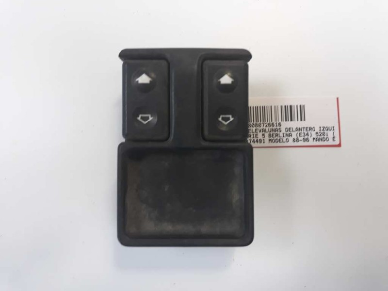 Recambio de mando elevalunas delantero izquierdo para bmw serie 5 berlina (e34) 520i (110kw) referencia OEM IAM 61311374491  