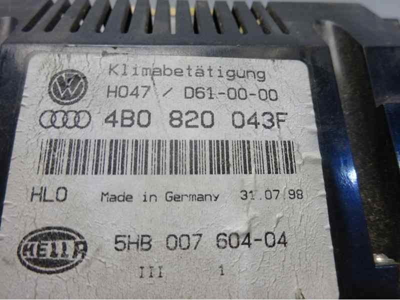 Recambio de mando climatizador para audi a6 berlina (4b2) 2.5 tdi quattro referencia OEM IAM 4B0820043F 5HB007604 