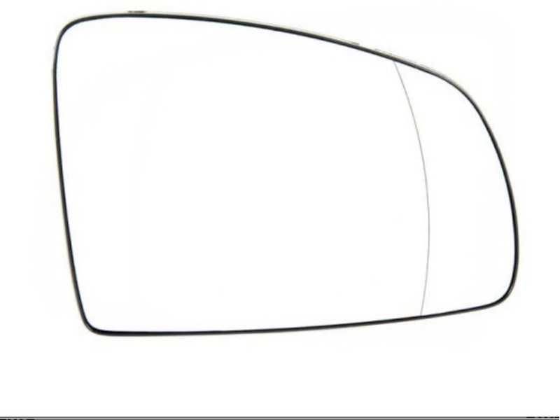 Recambio de cristal retrovisor derecho para opel meriva referencia OEM IAM 6428780 1051632020 OP3507503