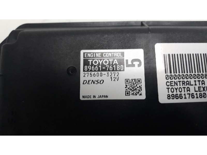Recambio de centralita motor uce para toyota lexus ct 200h referencia OEM IAM 8966176180 2756003272 