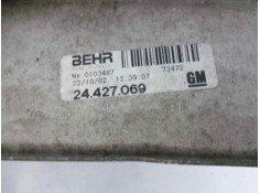 Recambio de intercooler para opel corsa c club referencia OEM IAM 24427069 30429  2
