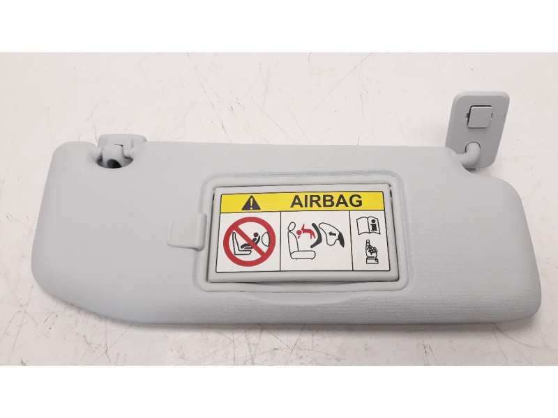 Recambio de parasol derecho para peugeot 208 1.2 12v e-thp / puretech referencia OEM IAM 16125841PR  