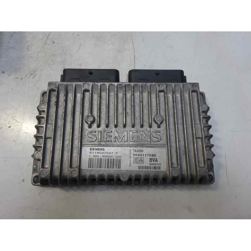 Recambio de centralita cambio automatico para citroen c5 berlina 2.0 hdi sx referencia OEM IAM 9649117580  