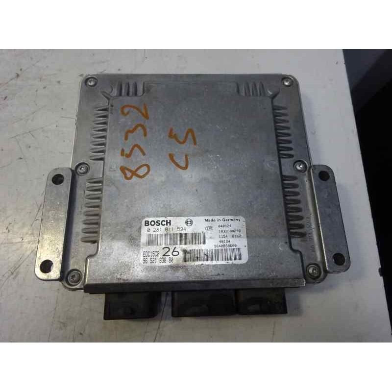 Recambio de centralita motor uce para citroen c5 berlina 2.0 hdi sx referencia OEM IAM 9652183880 0281011524 