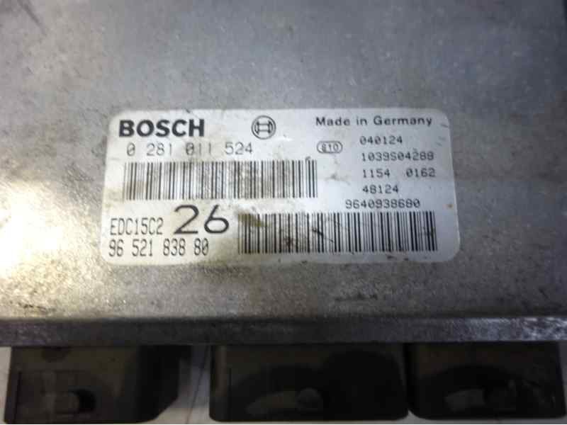 Recambio de centralita motor uce para citroen c5 berlina 2.0 hdi sx referencia OEM IAM 9652183880 0281011524 