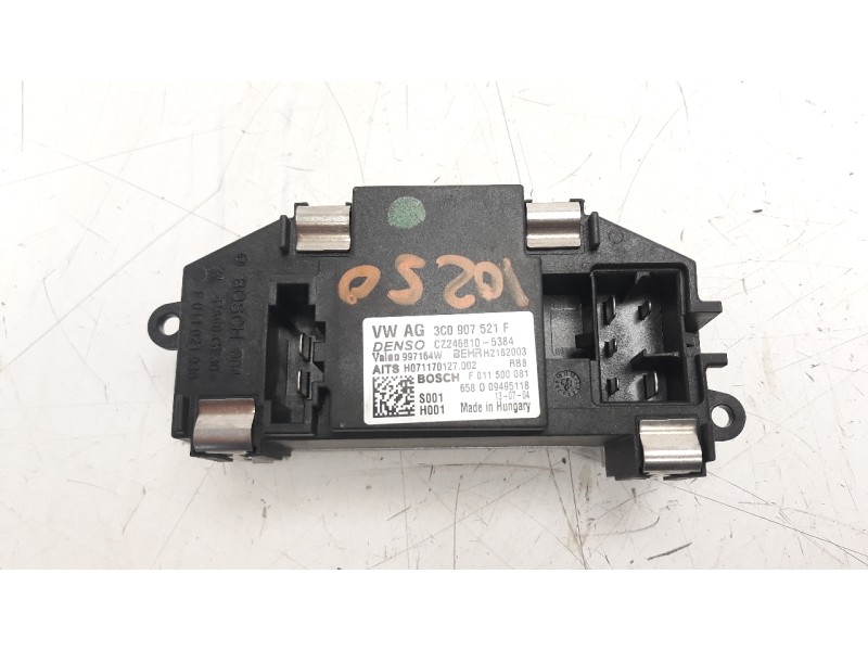 Recambio de resistencia calefaccion para volkswagen passat lim. (362) advance bluemotion referencia OEM IAM 3C0907521F RSF920037