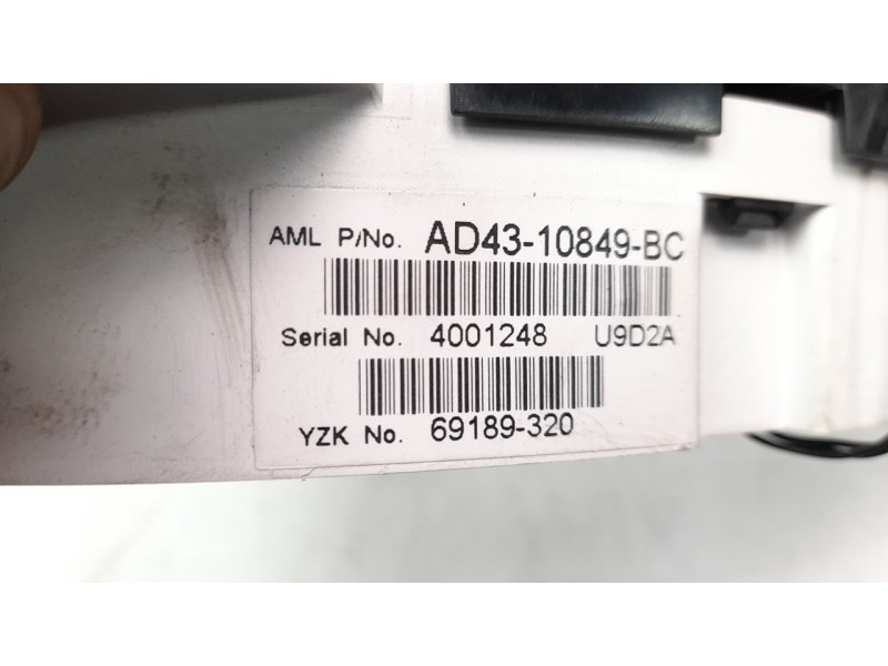 Recambio de cuadro instrumentos para aston martin rapide 5.9 v12 cat referencia OEM IAM AD4310849BC  