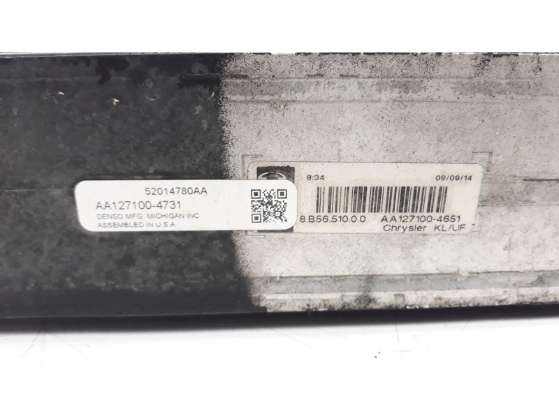 Recambio de intercooler para jeep cherokee 2.0 m-jet cat referencia OEM IAM AA1271004731  