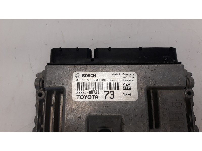Recambio de centralita motor uce para peugeot 108 top 1.0 vti referencia OEM IAM 896610H731 0261S1020H 