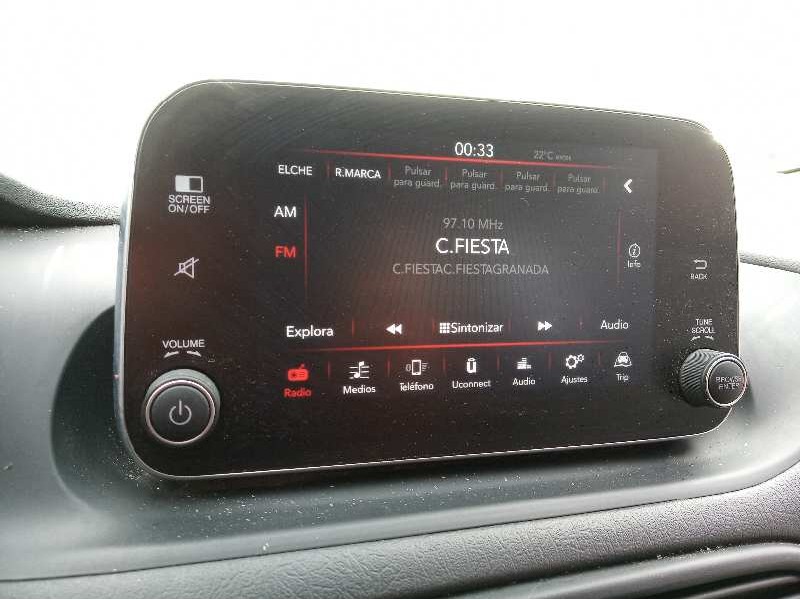 Recambio de pantalla multifuncion para fiat tipo ii (357) berlina easy referencia OEM IAM 0735735497  