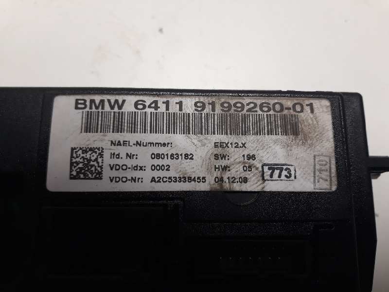 Recambio de mando climatizador para bmw serie 1 berlina (e81/e87) 120i referencia OEM IAM 64119199260 A2C53338455 