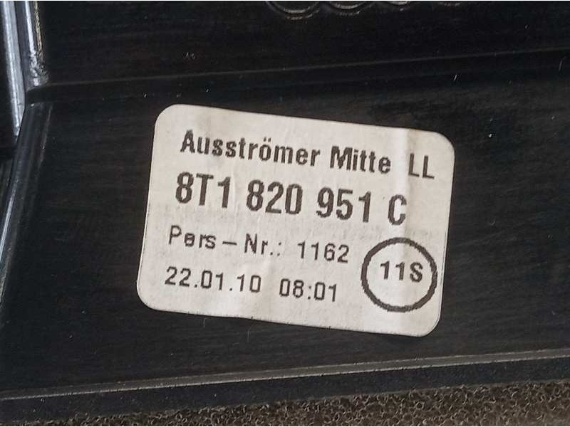 Recambio de rejilla aireadora para audi a4 ber. (b8) e referencia OEM IAM 8T1820951C  