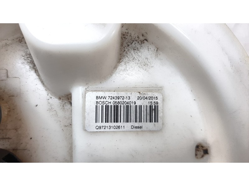Recambio de bomba combustible para bmw serie 3 lim. (f30) 318d referencia OEM IAM 7243972 724397213 