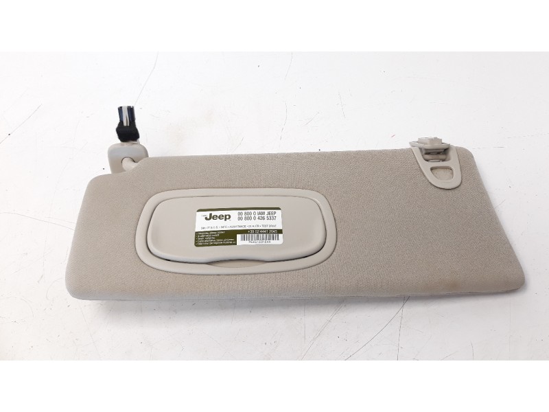 Recambio de parasol izquierdo para jeep cherokee 2.0 m-jet cat referencia OEM IAM 1WG35HDAAH  