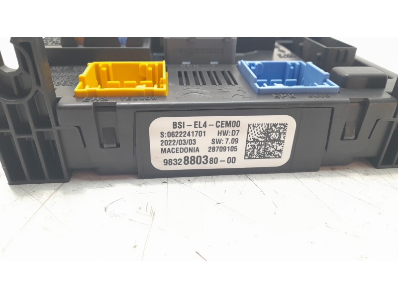 Recambio de caja reles / fusibles para peugeot 208 (p2) allure pack referencia OEM IAM 9832880380  