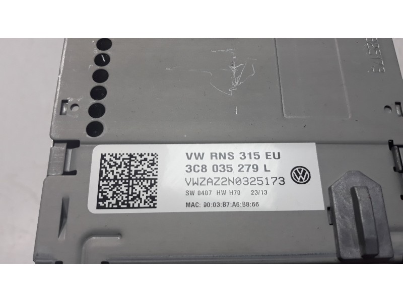 Recambio de sistema navegacion gps para volkswagen touran (1t3) 2.0 tdi referencia OEM IAM 3C8035279L  