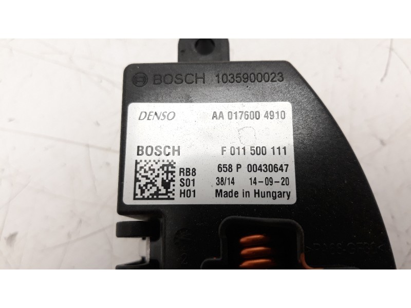 Recambio de resistencia calefaccion para jeep cherokee 2.0 m-jet cat referencia OEM IAM F011500111  