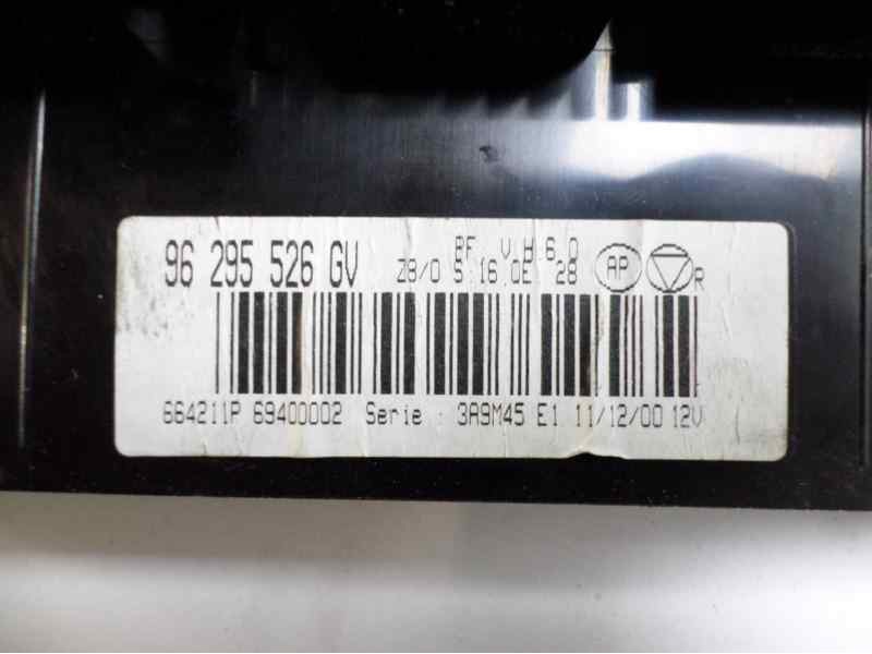 Recambio de mando climatizador para peugeot 607 (s1) 2.2 hdi fap cat referencia OEM IAM 96295526GB  