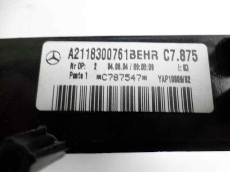 Recambio de resistencia calefaccion para mercedes-benz clase e (w211) berlina e 270 cdi (211.016) referencia OEM IAM A2118300761