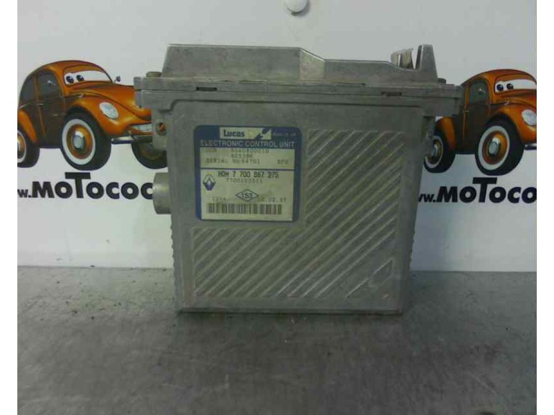 Recambio de centralita motor uce para renault megane i berlina hatchback (ba0) 1.9 dt rn referencia OEM IAM 7700867275 R04080001