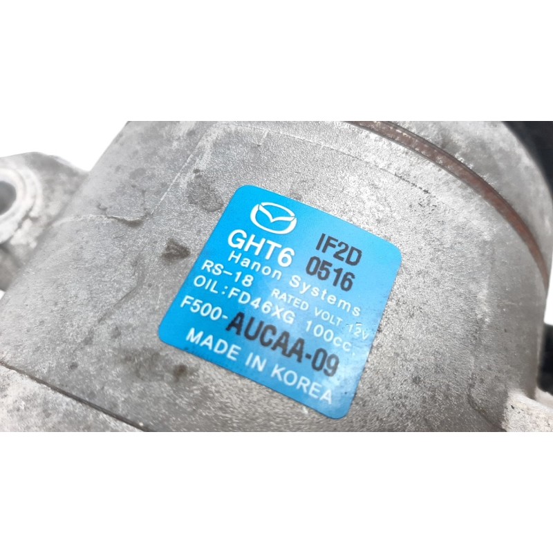 Recambio de compresor aire acondicionado para mazda 6 lim. (gh)(.2012) 2.2 turbodiesel cat referencia OEM IAM F500AUCAA09  
