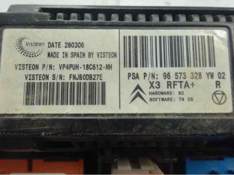 Recambio de mando climatizador para citroen c5 berlina audace referencia OEM IAM 96573328 96470291 96498318