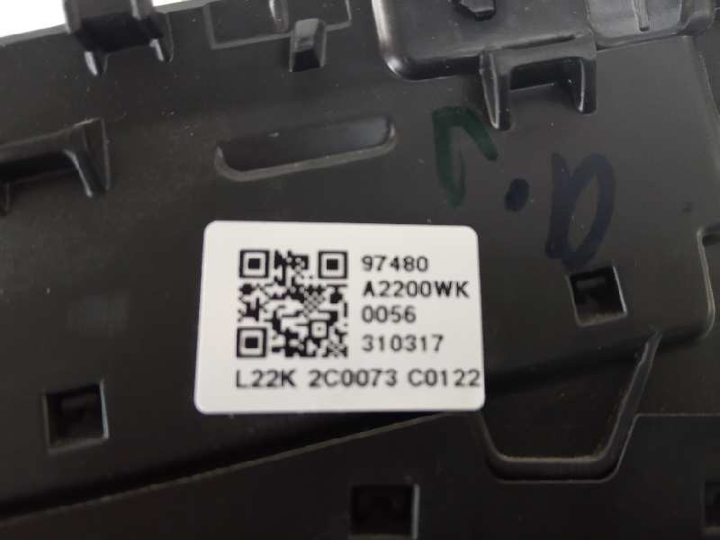 Recambio de rejilla aireadora para kia cee´d drive referencia OEM IAM 97480A2200WK  