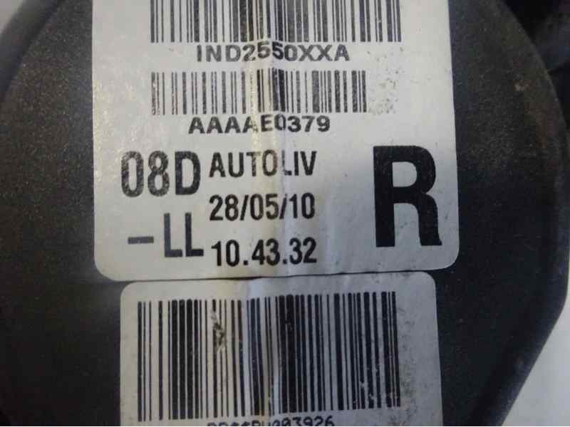 Recambio de cinturon seguridad delantero derecho para tata indica referencia OEM IAM IND2550XXA  