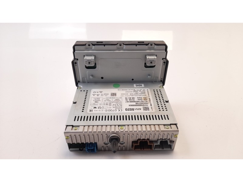 Recambio de sistema audio / radio cd para opel corsa e 1.3 16v cdti referencia OEM IAM 555343750 42518020 