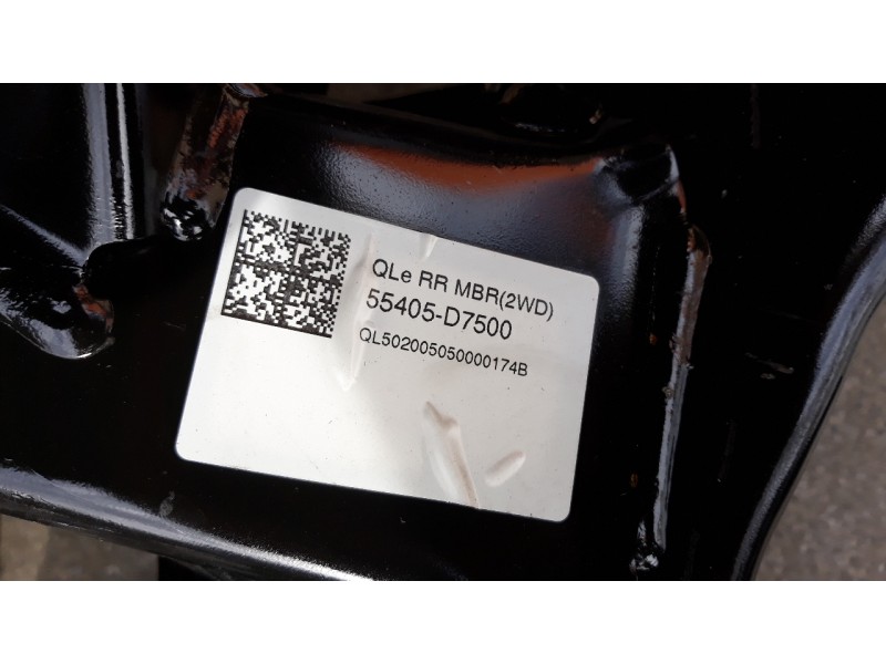 Recambio de puente trasero para kia sportage 1.6 crdi cat referencia OEM IAM 55405D7500  