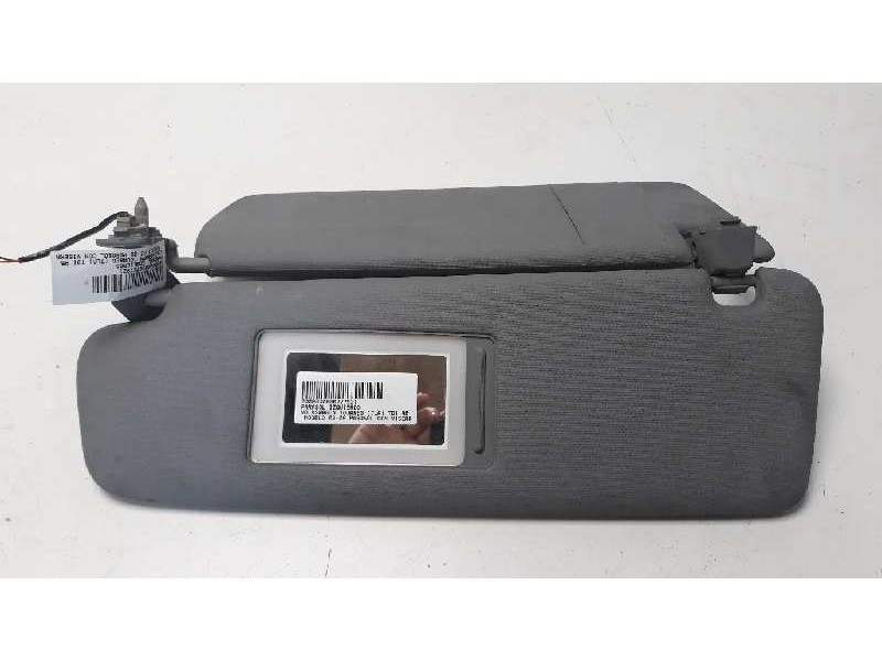 Recambio de parasol izquierdo para volkswagen touareg (7la) tdi r5 referencia OEM IAM 7L6857551BS  