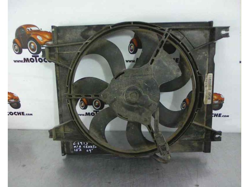 Recambio de electroventilador para kia cerato 1.6 cat referencia OEM IAM 4E11170  
