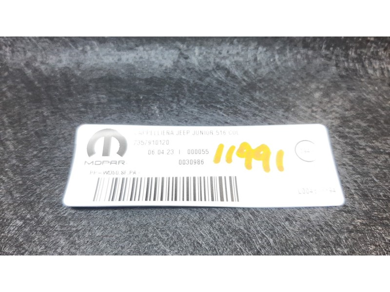 Recambio de bandeja trasera para jeep avenger altitude referencia OEM IAM 735791012  