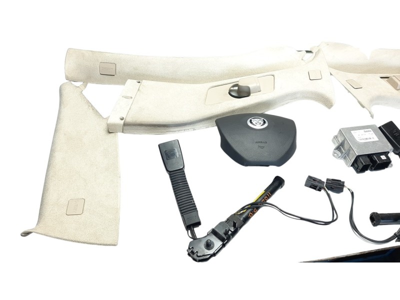 Recambio de kit airbag para jaguar xf 3.0 v6 diesel cat referencia OEM IAM C2Z17877AMT  