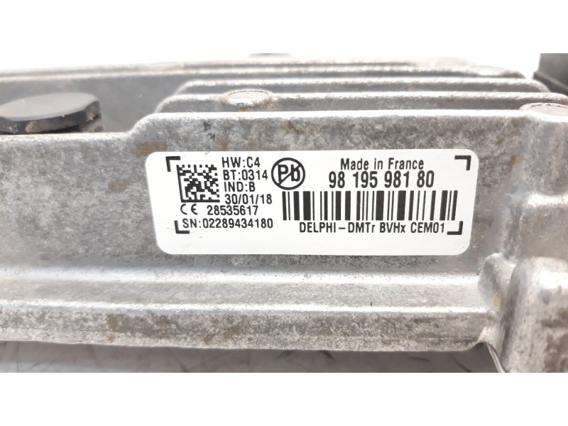 Recambio de modulo electronico para citroen c4 picasso 1.2 12v e-thp referencia OEM IAM 9819598180  