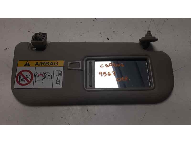 Recambio de parasol derecho para kia carens ( ) x-tech referencia OEM IAM   