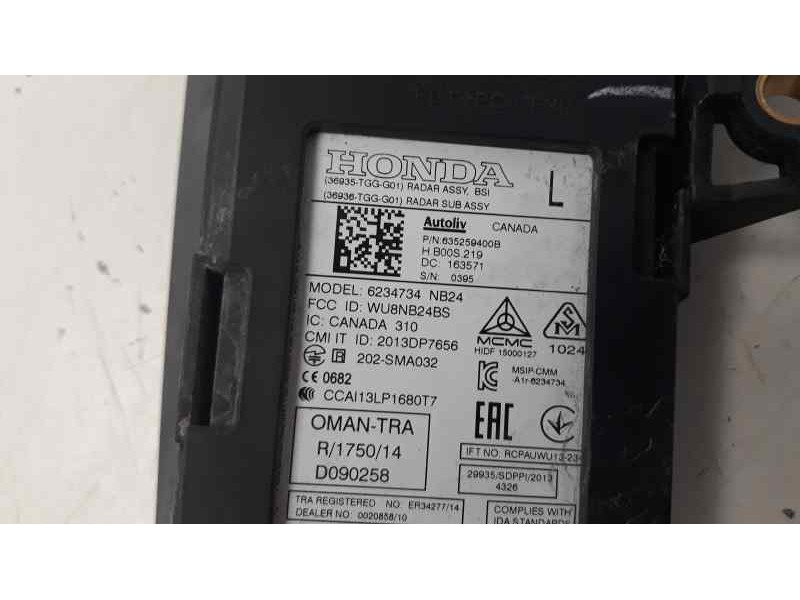 Recambio de sensor para honda civic lim.4 (fc) 1.5 vtec cat referencia OEM IAM 6234734NB24  