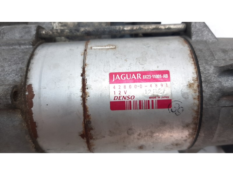 Recambio de motor arranque para jaguar xf 3.0 v6 diesel cat referencia OEM IAM 8X2311001AB ARF690304HQ 