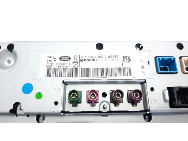 Recambio de sistema navegacion gps para jaguar xf 3.0 v6 diesel cat referencia OEM IAM CX2314F667AL 7612052089 