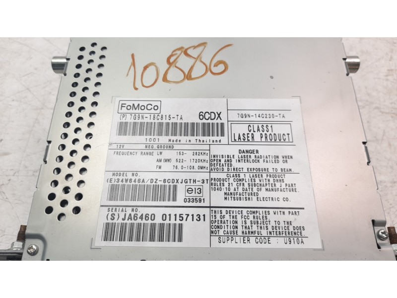 Recambio de sistema navegacion gps para jaguar xf 3.0 v6 24v cat referencia OEM IAM 7G9N14C230TA  