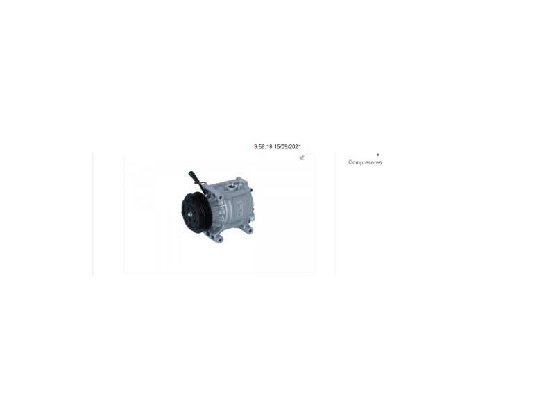 Recambio de compresor aire acondicionado para fiat nuova 500 (150) 1.2 cat bivalent. gasolina / gpl referencia OEM IAM 52060461 