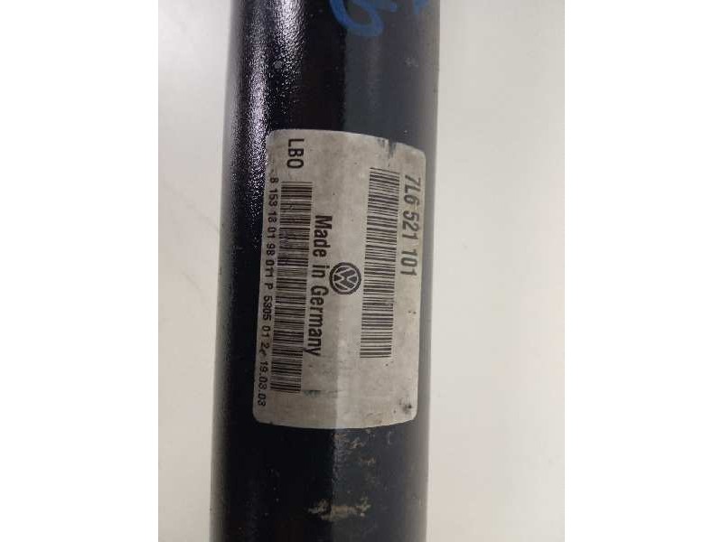 Recambio de transmision central para volkswagen touareg (7la) tdi r5 referencia OEM IAM 0000000100054158  