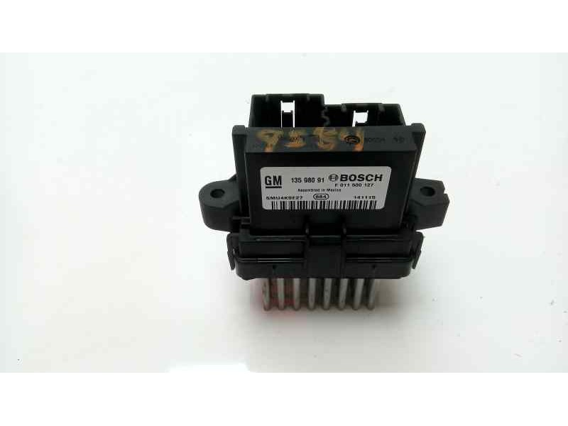 Recambio de resistencia calefaccion para opel astra j lim. selective referencia OEM IAM 13598091 F011500127 