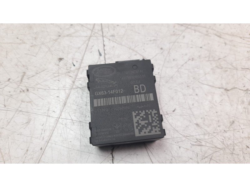 Recambio de modulo electronico para jaguar e-pace 2.0 diesel cat referencia OEM IAM GX6314F012BD  