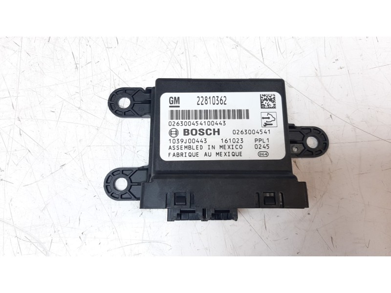 Recambio de modulo electronico para opel astra j gtc 1.6 cdti dpf referencia OEM IAM 22810362  