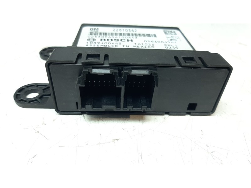 Recambio de modulo electronico para opel astra j gtc 1.6 cdti dpf referencia OEM IAM 22810362  