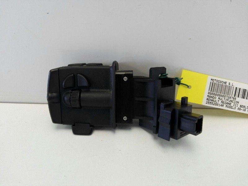 Recambio de mando multifuncion para renault megane iii berlina 5 p dynamique referencia OEM IAM 255520014R  